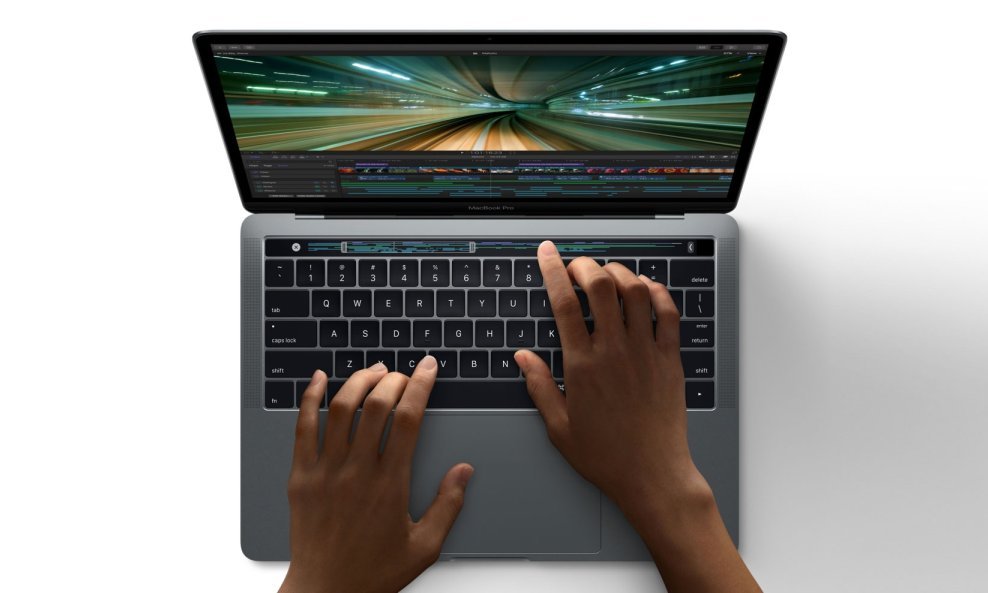 MacBook Pro 13" s OLED TouchBarom