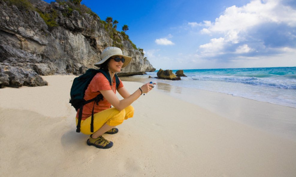 turist, putovanja plaža