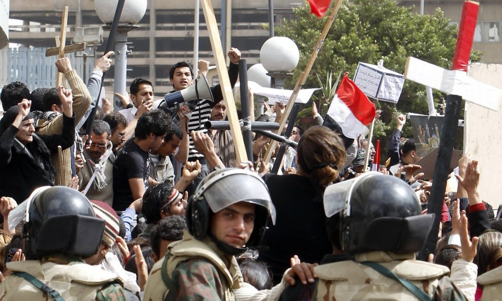 egipat vjerski prosvjed