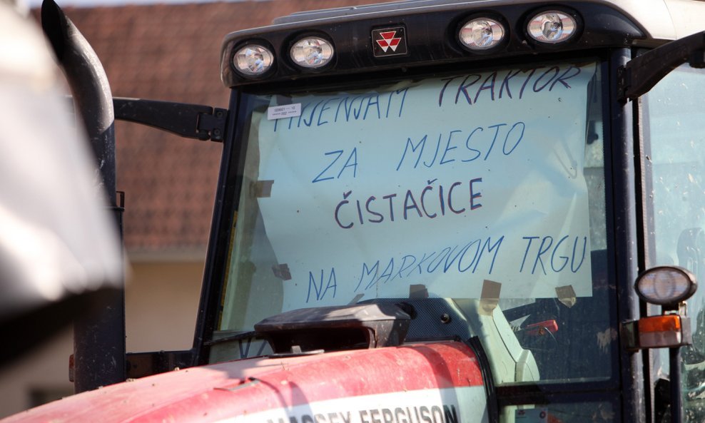 prosvjed seljaka