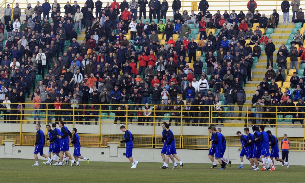 Trening hrvatske nogometne reprezentacije2