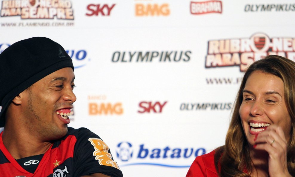 Ronaldinho, predsjednica Patricia Amorim, Flamengo