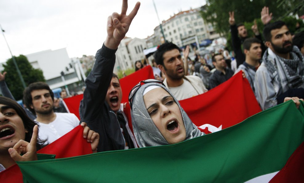 prosvjed studenti sarajevo palestina