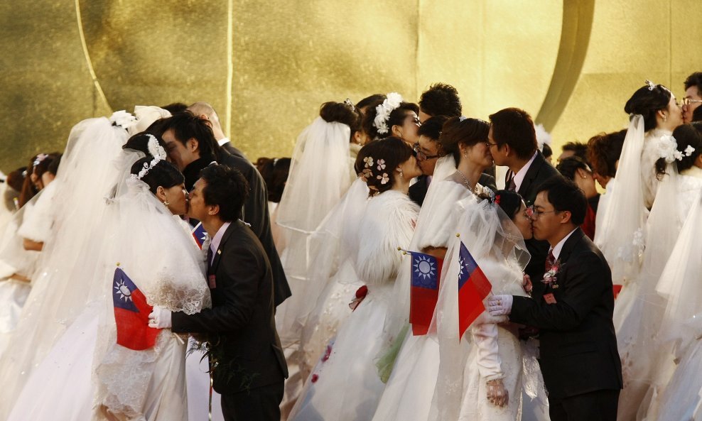 Taiwan masovno vjenčanje