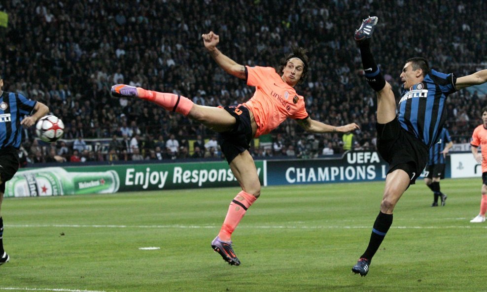 Zlatan Ibrahimović vs. Lucio