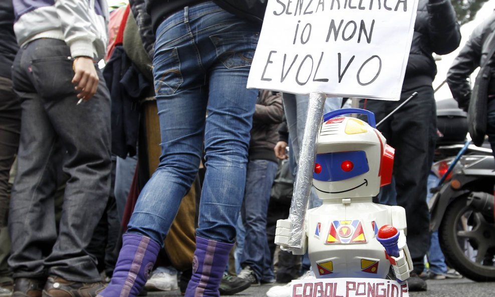 Prosvjedi studenti Rim