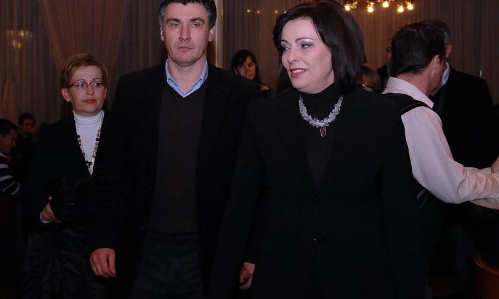 Zoran Milanović i Marina Lovrić Merzel