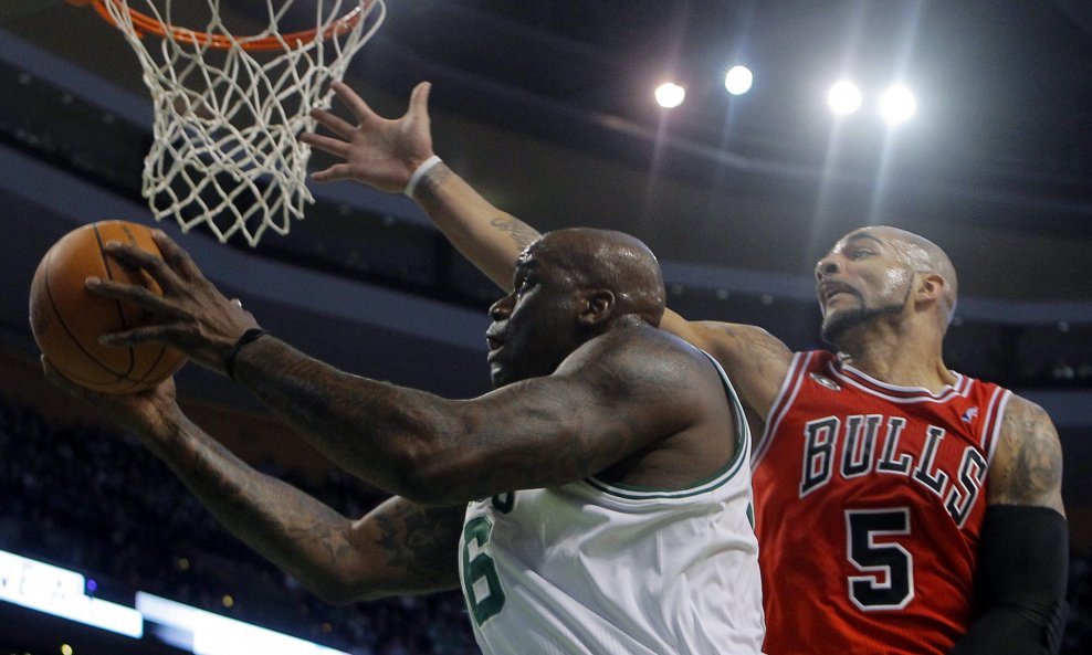 Boston Celtics - Shaquille O'Neal, Chicago Bulls - Carlos Boozer
