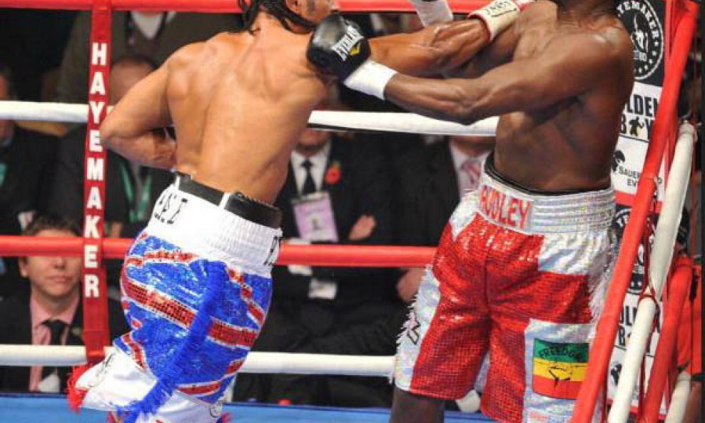 David Haye i Audley Harrison