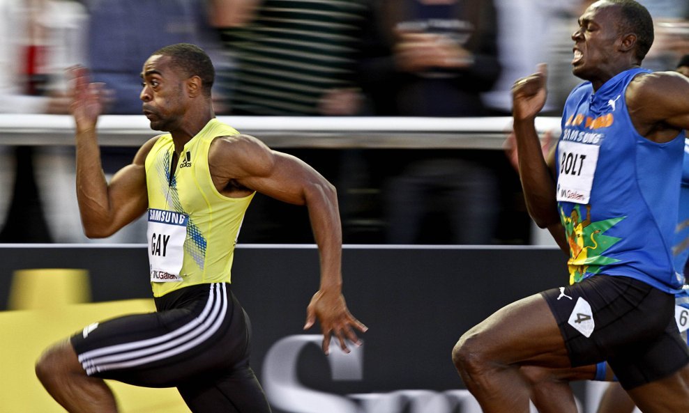 Tyson Gay bio je brži od Usaina Bolta