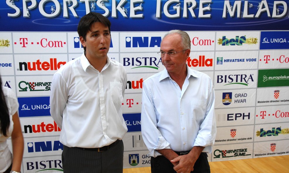 Slaven Marić i Sven Goran Eriksson