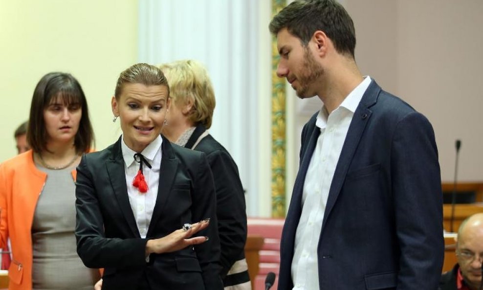 Sabina Glasovac i Ivan Pernar