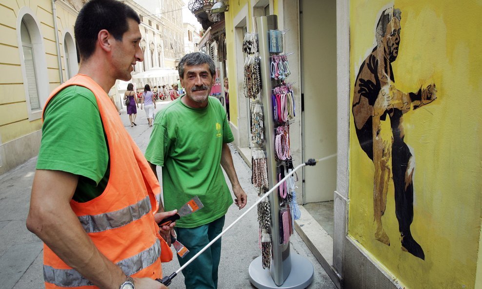 Ivan Jakovčić grafit