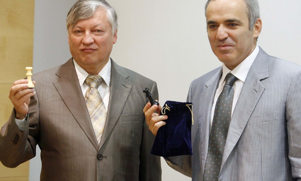 Anatolij Karpov i Gari Kasparov