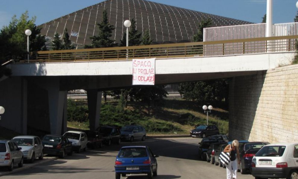 Transparent, torcida 2010, hajduk