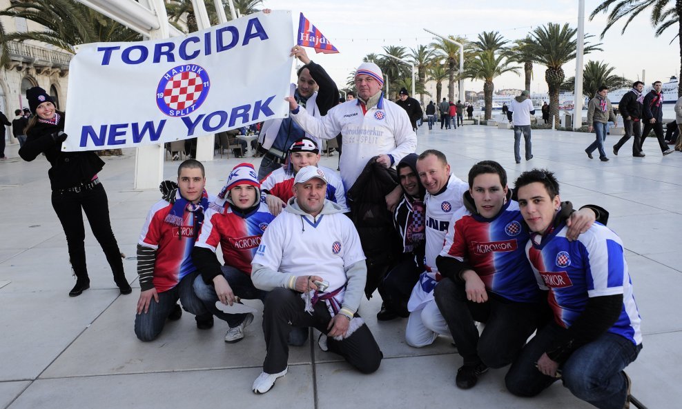 Hajduk - Dinamo, torcida