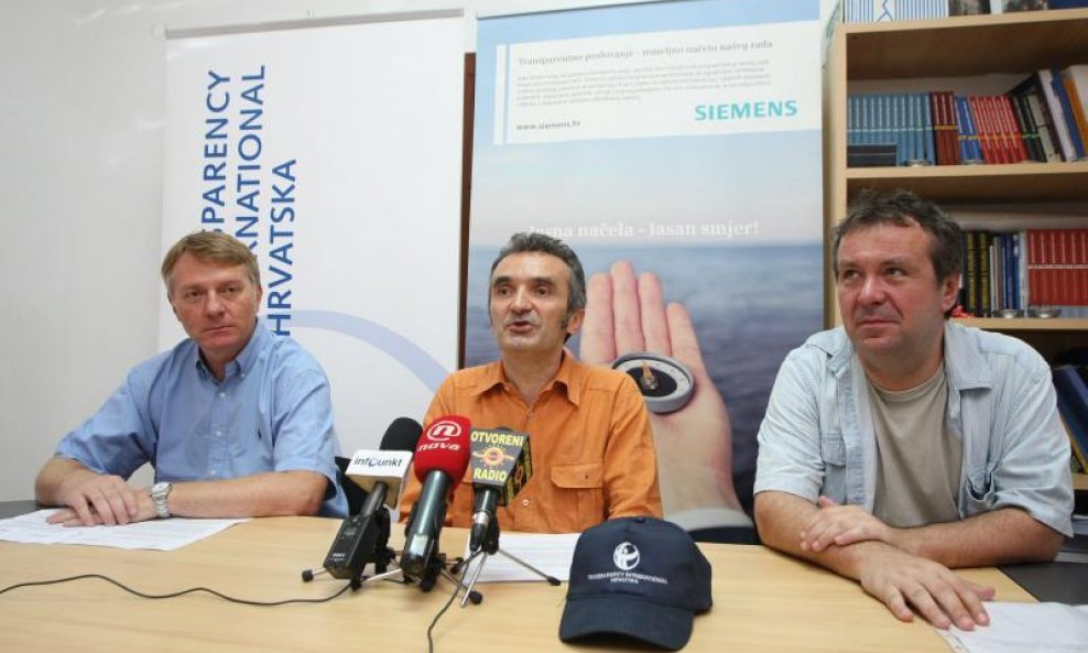 Mladen Fogec, Zorislav Antun Petrović i Igor Mirković 