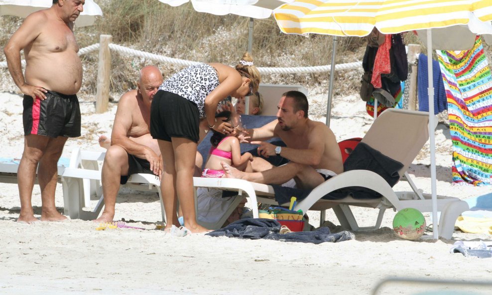 Franck Ribery na odmoru (4)