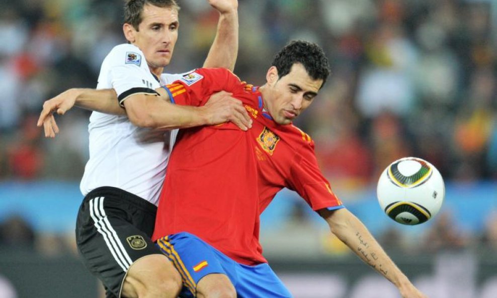 Sergio Busquets i Miroslav Klose