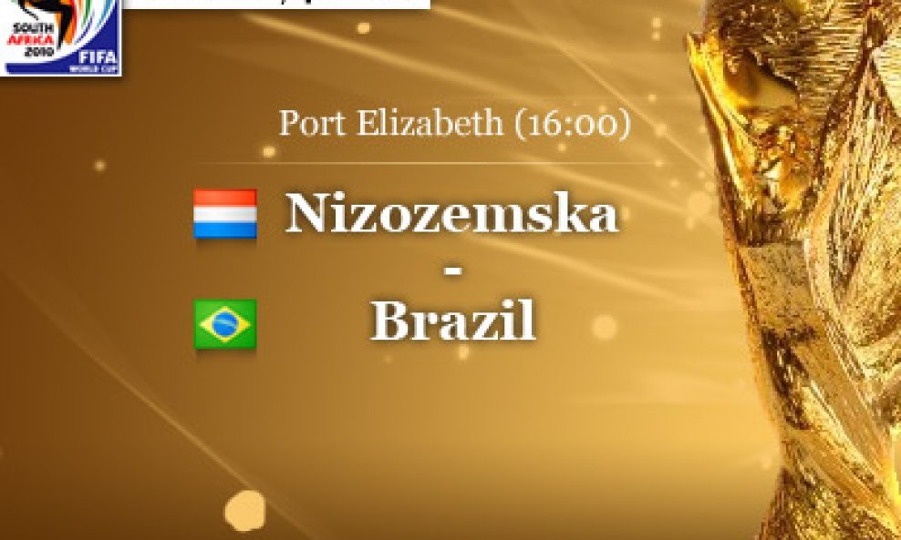 Nizozemska - Brazil