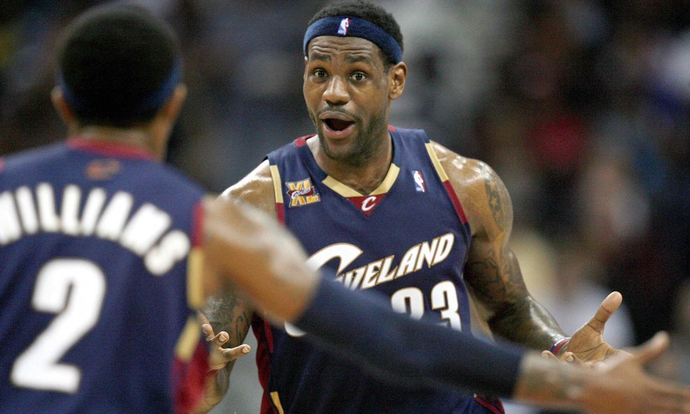 LeBron James, Mo Williams, Cleveland 2010