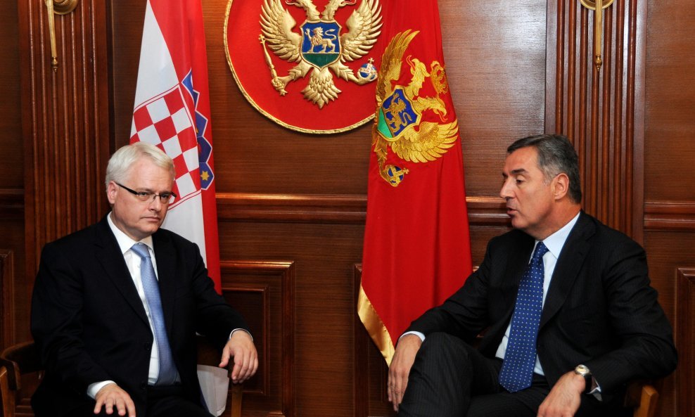 Ivo Josipović i Milo Đukanović
