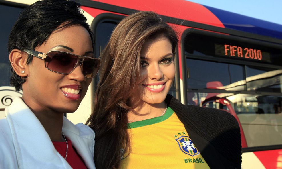 Brazilka Luciana Bertolini i Dacoury Gnago iz Obale Bjelokosti