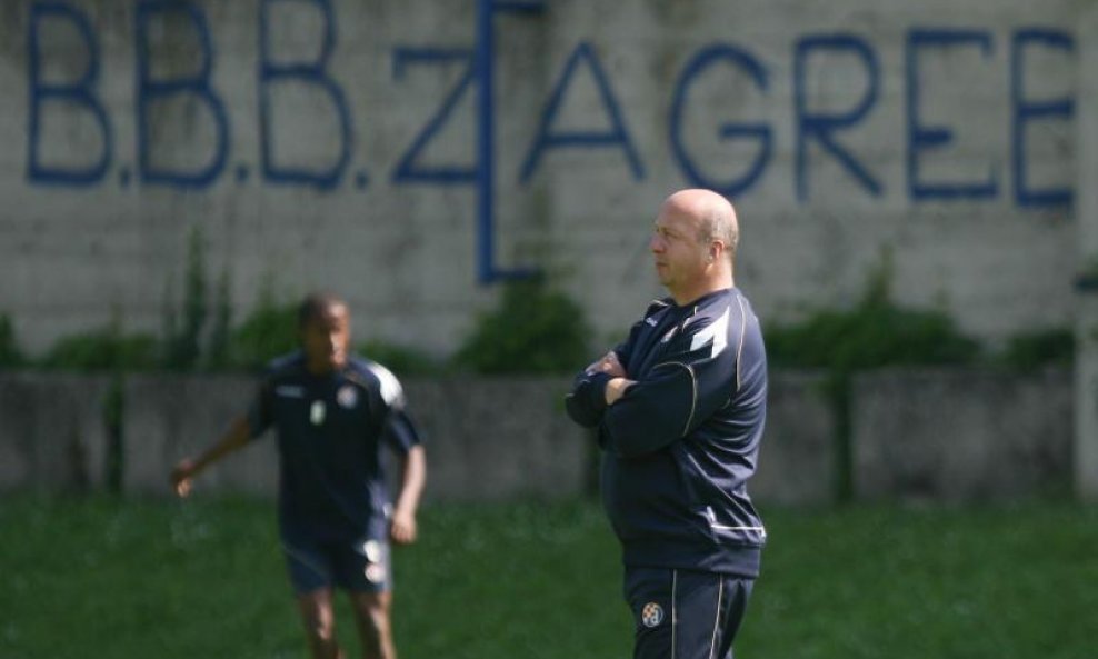 Velimir Zajec je odradio s novom momčadi prvi trening