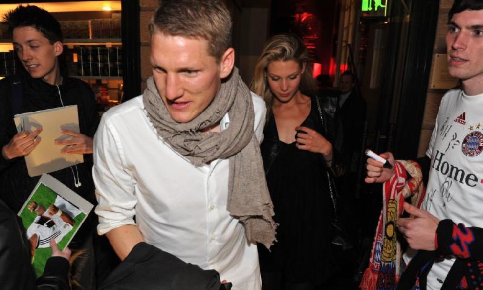 Bastian Schweinsteiger i Sarah Brandner