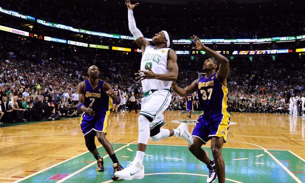 Boston - LA Lakers, Rajon Rondo