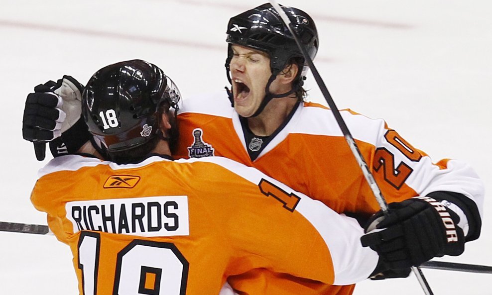 Mike Richards i Chris Pronger