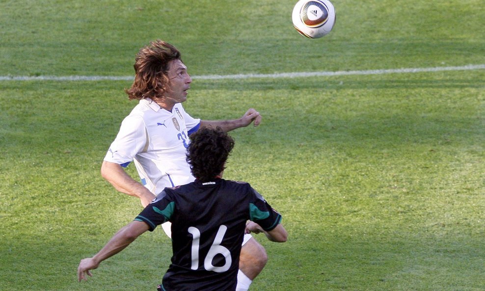 Andrea Pirlo, Italija-Meksiko 2010