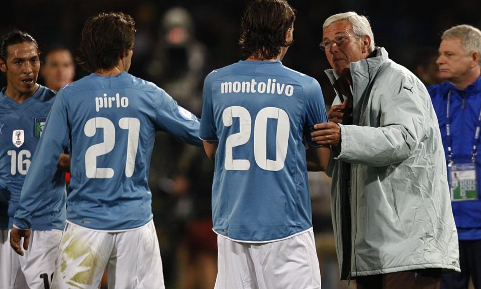 Marcello Lippi,  Riccardo Montolivo, Italija 2010 SP