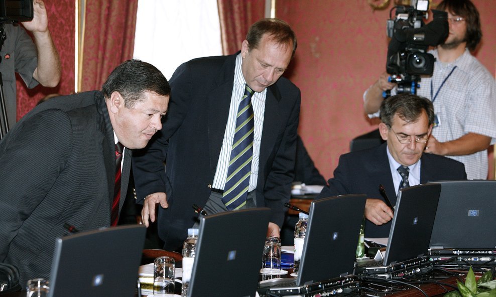 Petar Čobanković, Davorin Mlakar i Tomislav Ivić