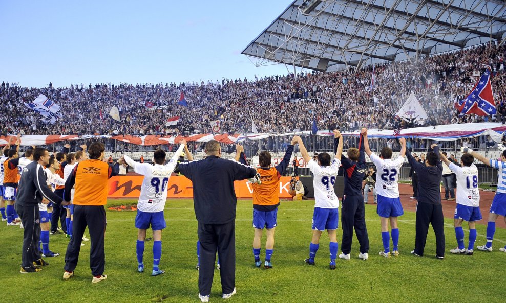 Slavlje igrača Hajduka
