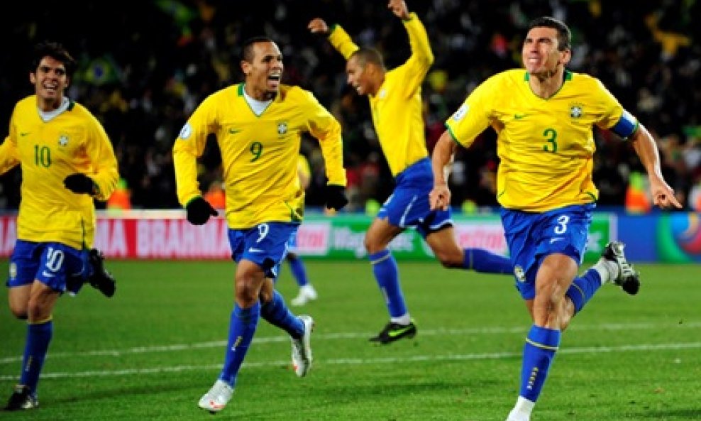 Kaka Luis Fabiano Lucio Brazil