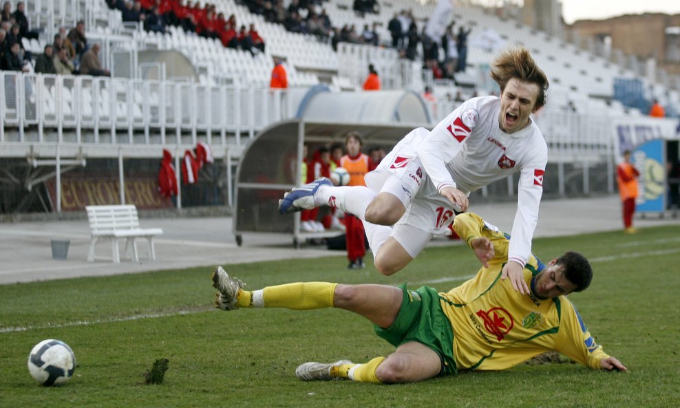 Damir Šovšić NK Zagreb vs. Slobodan Stranatić Istra, HNL 2009-10