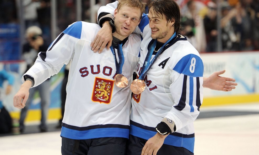 Finska, ZOI 2010, hokej na ledu, Mikko Koivu; Teemu Selanne