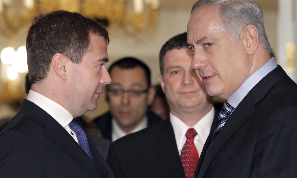 medvedev netanyahu