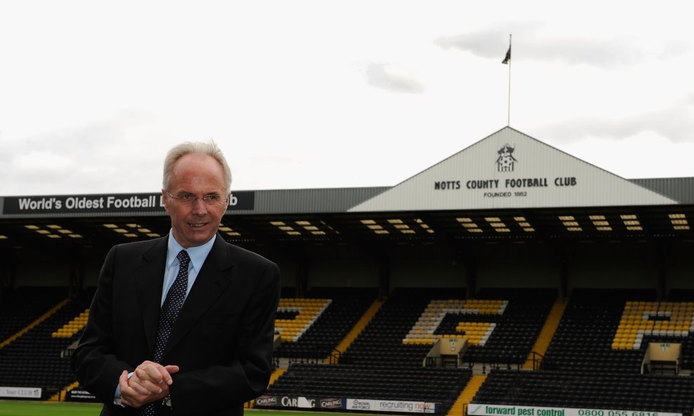 Sven Goran Eriksson Notts County