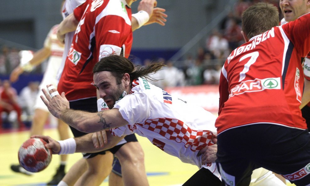 Hrvatska - Norveška, Ivano Balić, Borge Lund i Lars Erik Bjornsen