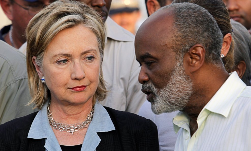 HAITI RENE PREVAL HILLARY CLINTON