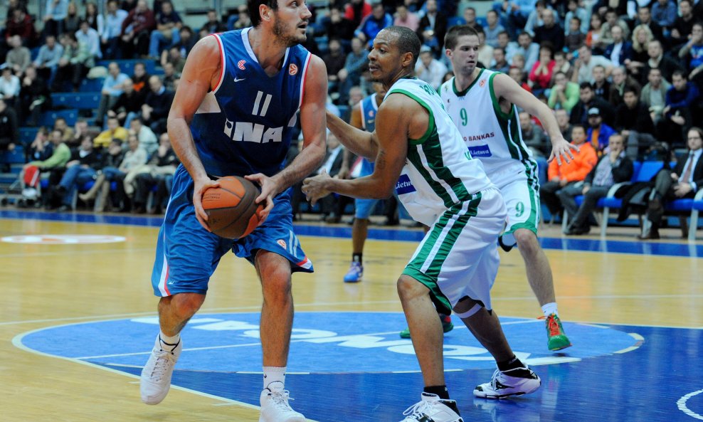 Vedran Vukušić Marcus Brown Cibona Žalgiris 