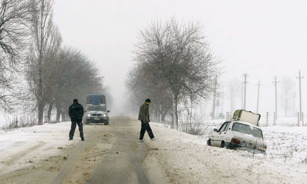 Rumunjska zima snijeg