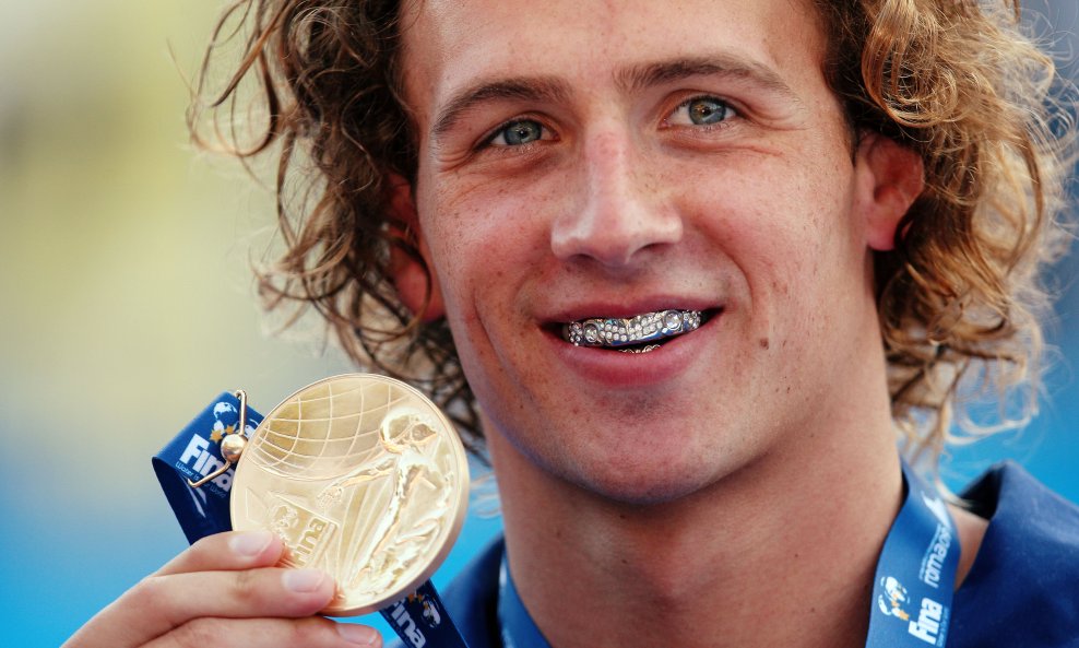 Ryan Lochte medalja plivanje