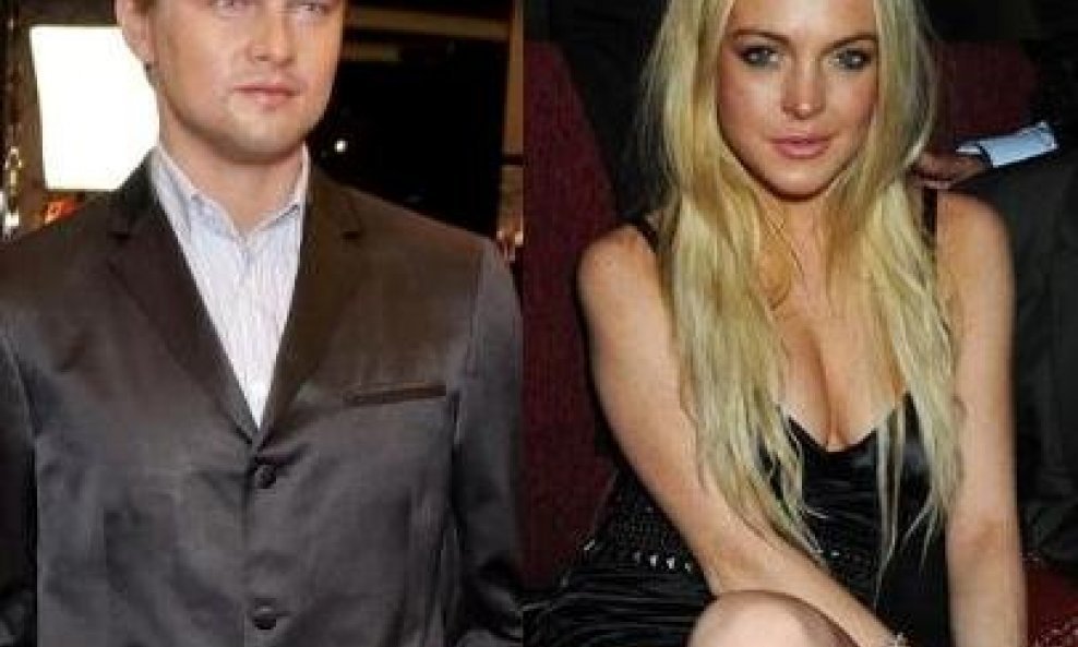 Linsday Lohan i Leonardo DiCaprio