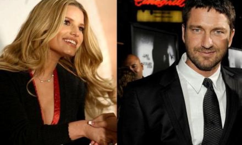 Jessica Simpson i Gerard Butler