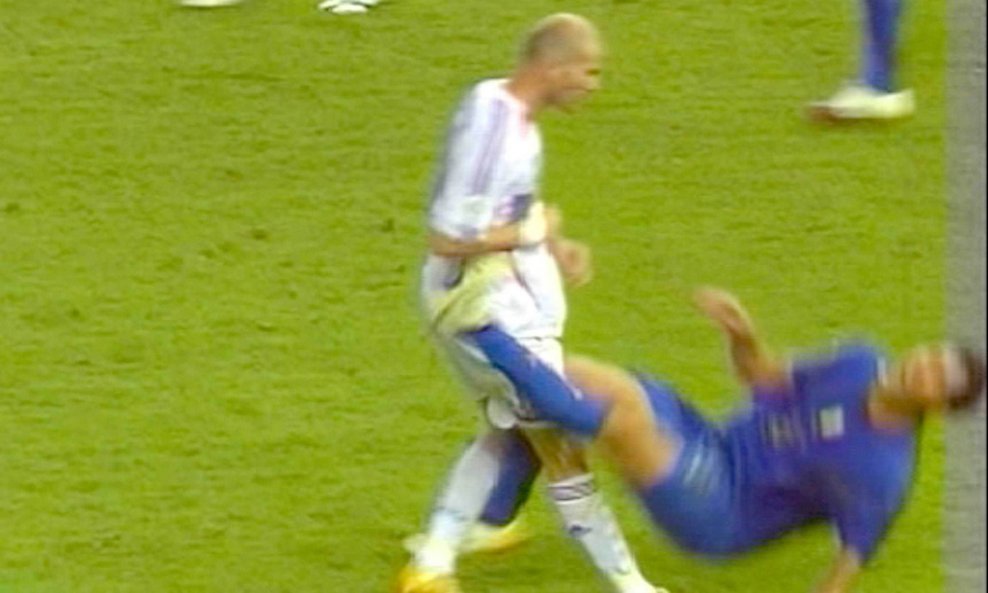 zidane materazzi