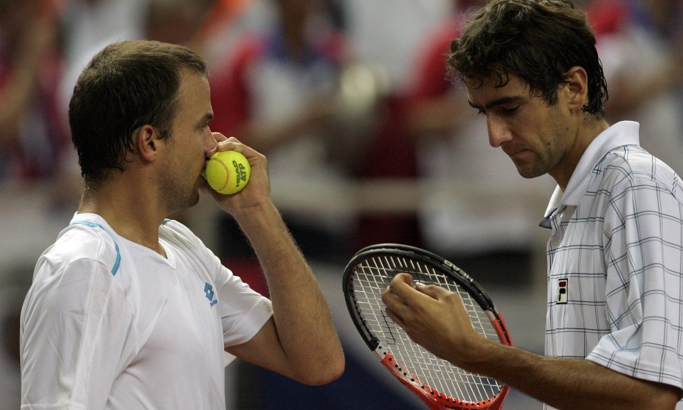 Lovro Zovko i Marin Čilić