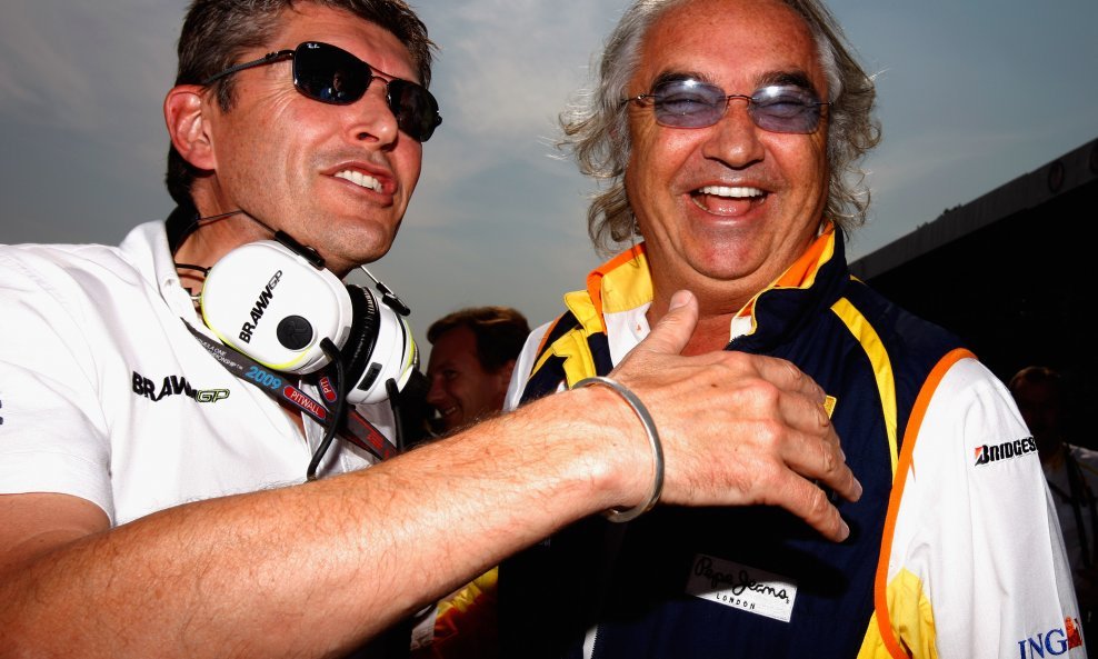 Flavio Briatore; Nick Fry, 2009